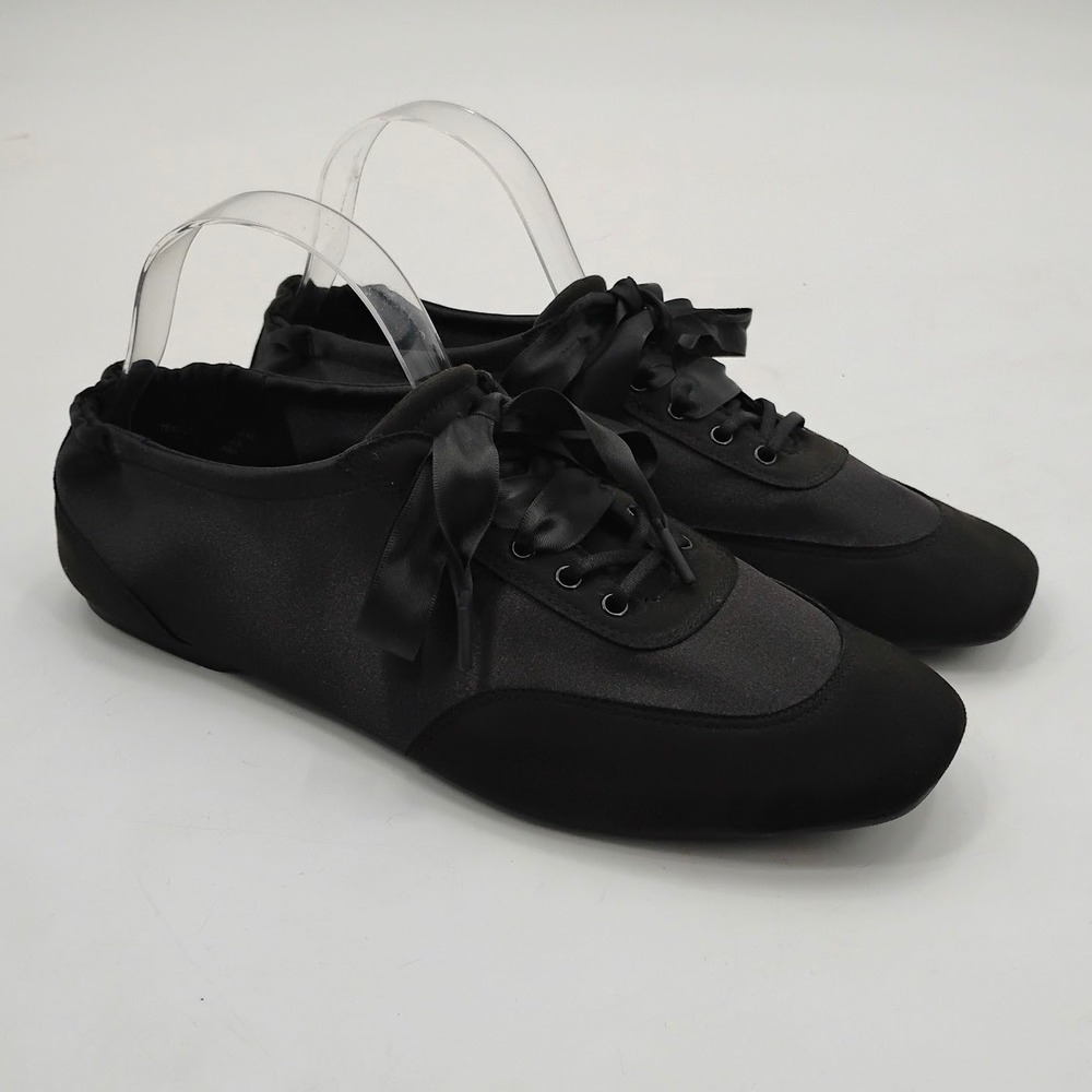 Vivaia Cristina Square Toe Lace Up Sneakerina Ribbon Sneakers Size 40.5 US 9-9.5